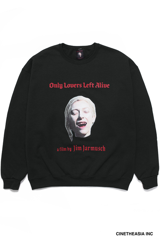 JIM JARMUSCH / CREW NECK SWEAT SHIRT