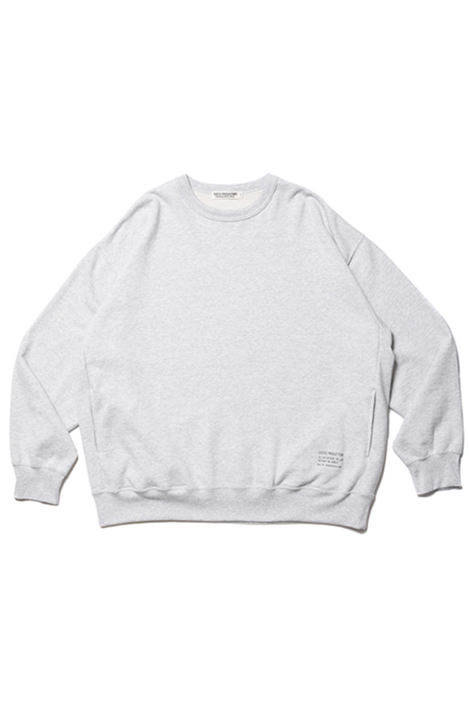 PLAIN CREWNECK SWEATSHIRT