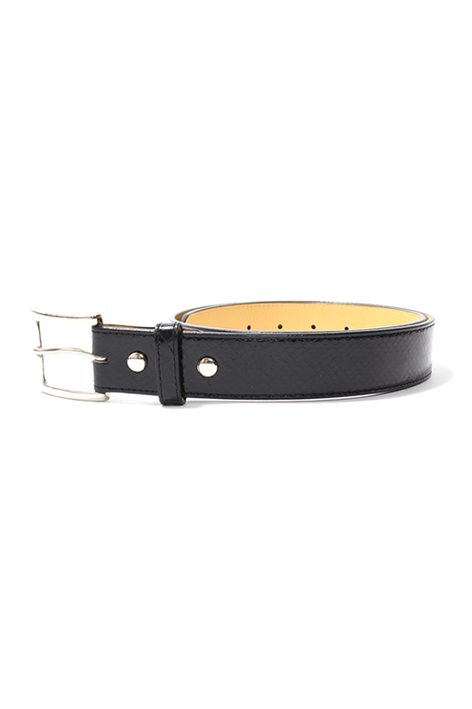 PYTHON LEATHER BELT