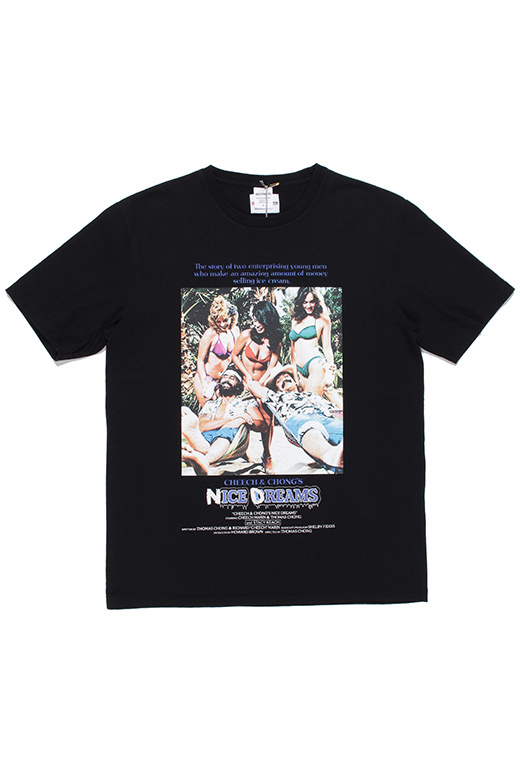 NICE DREAMS / WASHED HEAVY WEIGHT CREW NECK T-SHIRT ( TYPE-1 )