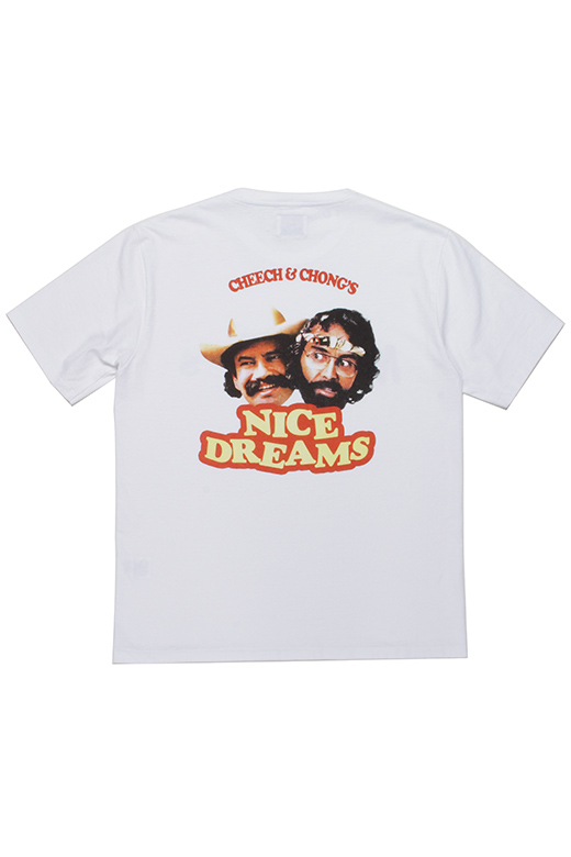 NICE DREAMS / WASHED HEAVY WEIGHT CREW NECK T-SHIRT ( TYPE-3 )