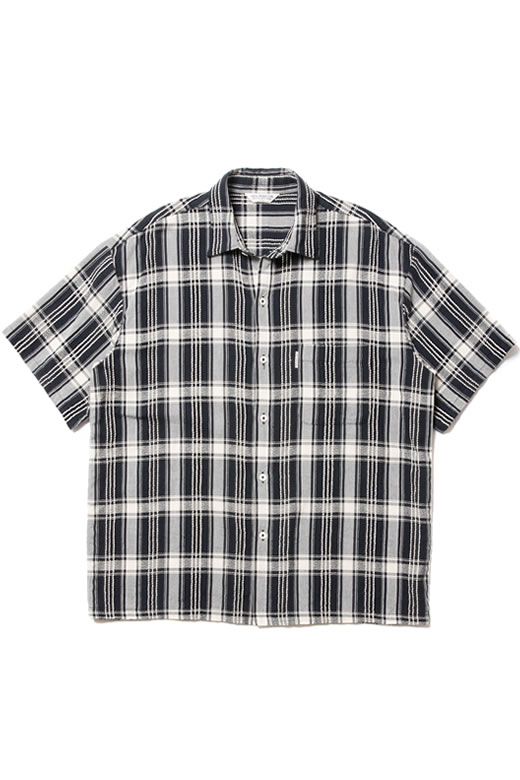 JACQUARD CHECK S/S SHIRT