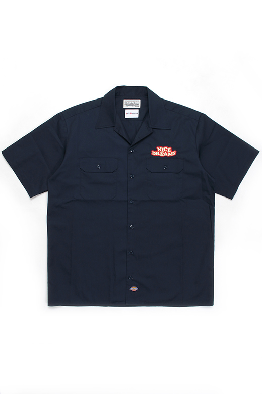 NICE DREAMS / DICKIES / WORK SHIRT ( TYPE-2 )