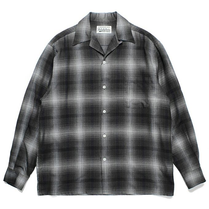 WACKO MARIA OPEN COLLAR SHIRT sizeXL