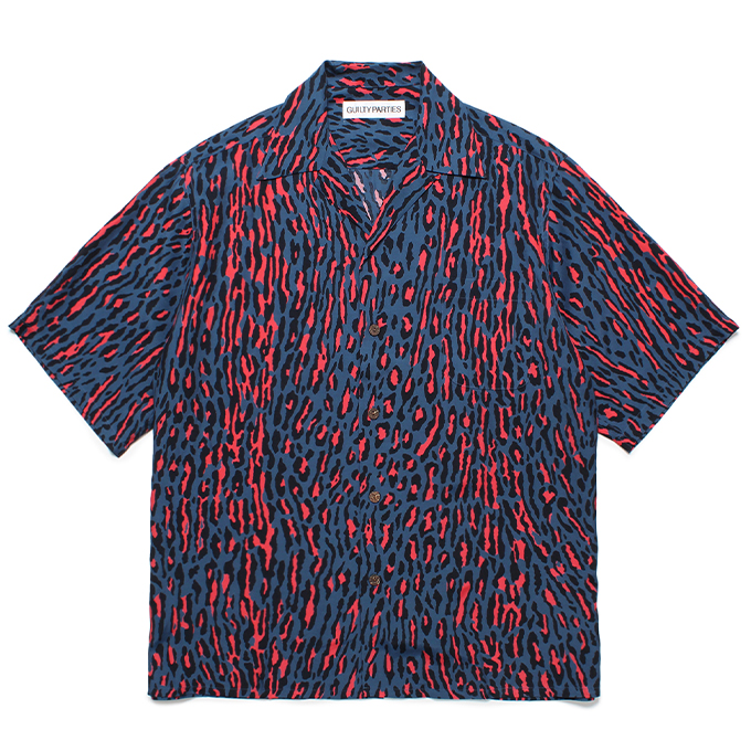 LEOPARD HAWAIIAN SHIRT S/S
