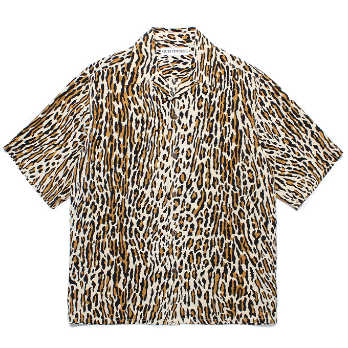 LEOPARD HAWAIIAN SHIRT S/S