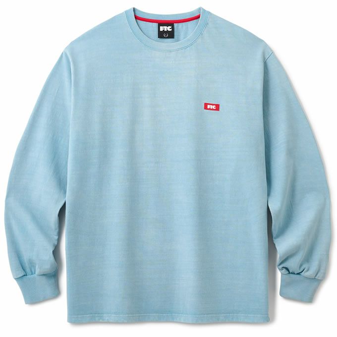 PIGMENT DYED SMALL LOGO L/S TOP